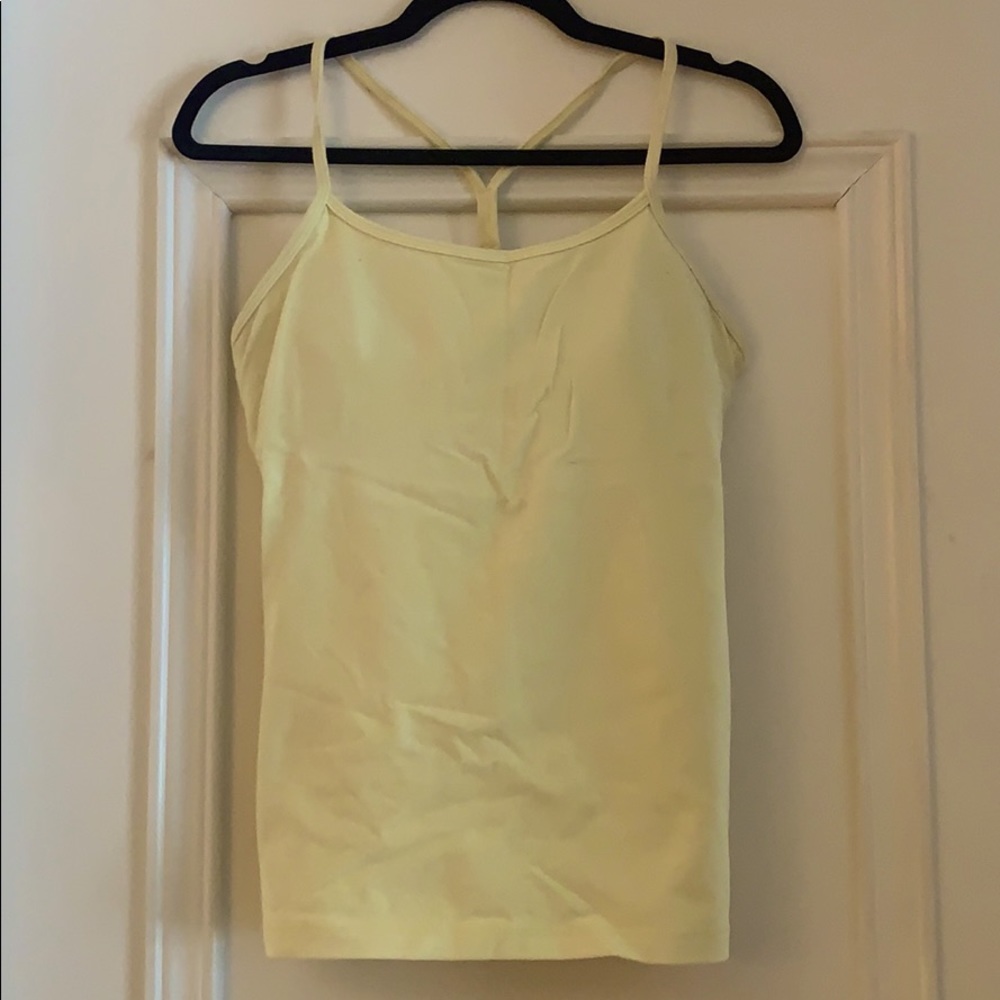 Lululemon power Y tank top with padding